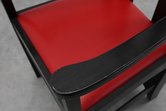 Image 1 of Pair of Argyle Chairs by Charles Rennie Mackintosh for Atelier International, Italy 1970s