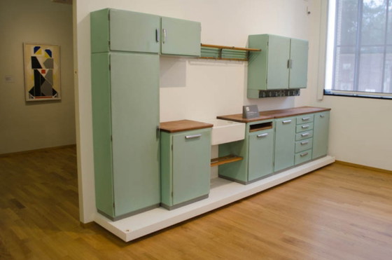 Image 1 of Bruynzeel Küche Piet Zwart - Wandschrank inkl. 10 Vorratsschubladen