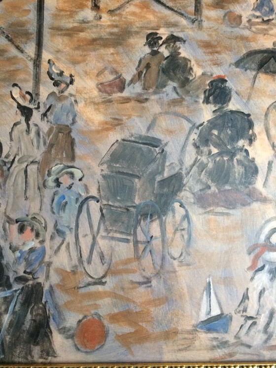 Image 1 of Dipinto originale del pittore Henry Saint-Clair (1899-1990)