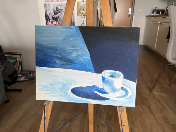 Image 1 of Painting Cup and Saucer