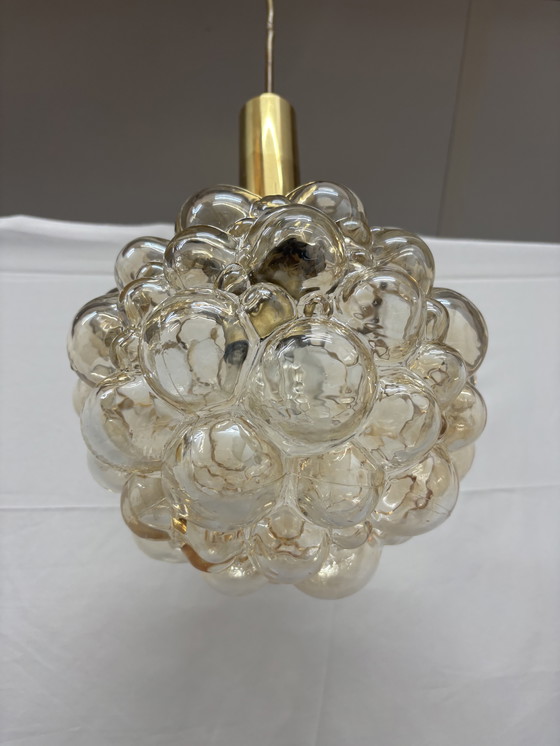 Image 1 of Suspension vintage Helena Tynell, lampe bulle design 1960