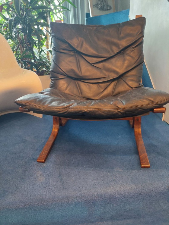 Image 1 of 4 Stück Siesta Fiora Sessel und ein Fußhocker Original Ingmar Relling