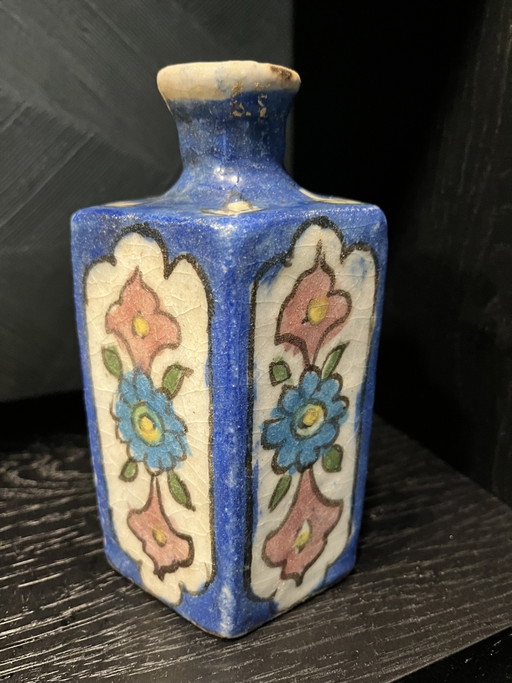 Qajar Perzisch Olieflesje – decoratieve objecten, Ceramic (photo 2 of 7)