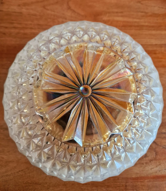 Image 1 of Glashütte Limburg amber ceiling lamp