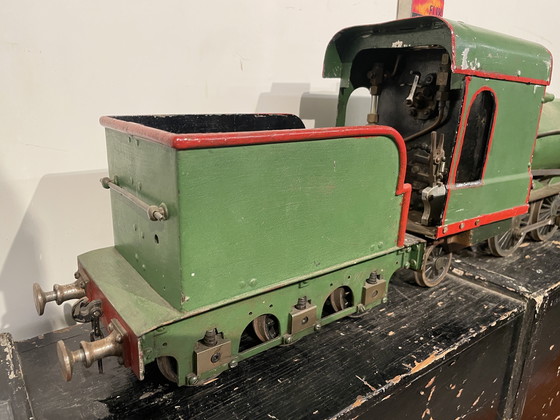 Image 1 of Stoomtrein Op Schaal in Originele Opbergbox Stoomlocomotief De Haan Rotterdam