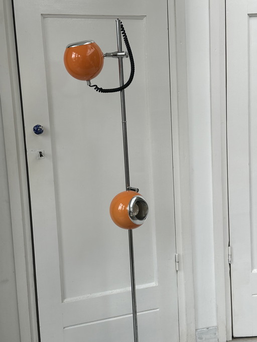 Lampe œil Stalamp orange Leitmotiv