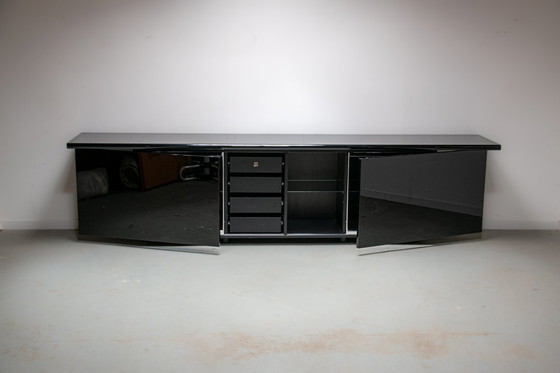 Image 1 of Sheraton sideboard by Giotto Stoppino for Acerbis International, 1980s