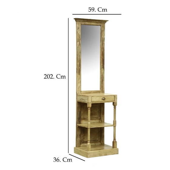 COLONIAL Bathroom cabinet with mirror – Consoles, Glass, Metal (photo 2 of 10)