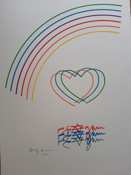 AGAM YAACOV Lithographie - Ohne Titel