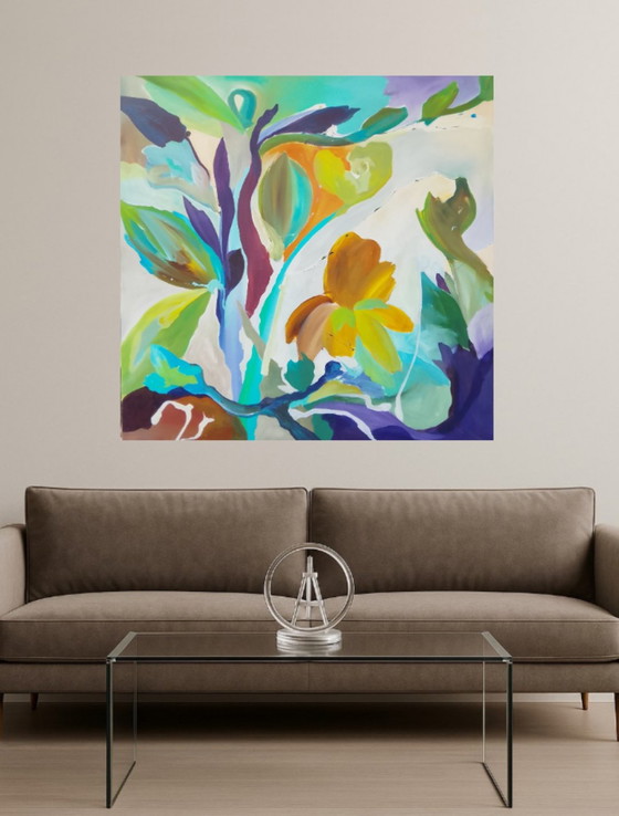 Dipinto acrilico #Arabesco 100x100cm – Dipinti e disegni, Canvas (photo 13 of 15)