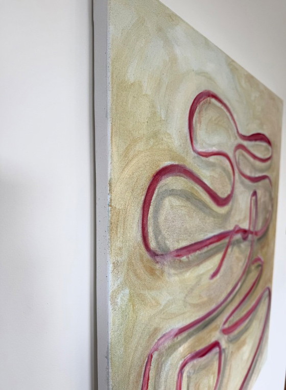Two Ribbons – Eliza de Geus, Paintings & Drawings, Canvas (photo 5 of 5)
