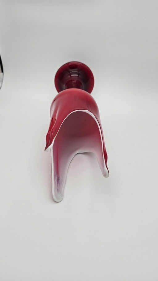 Vase vintage des années 1960 par Dragan Drobnjak – glaskunst, Glass (photo 2 of 5)