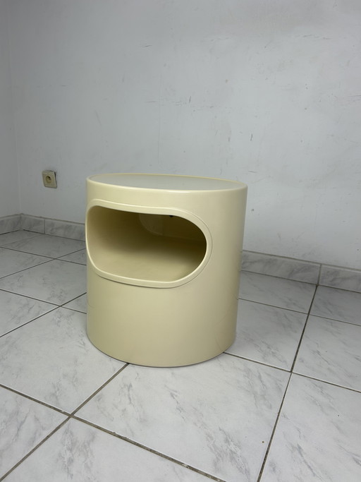 Table d'appoint vintage space age Giano Giano Vano Artemide