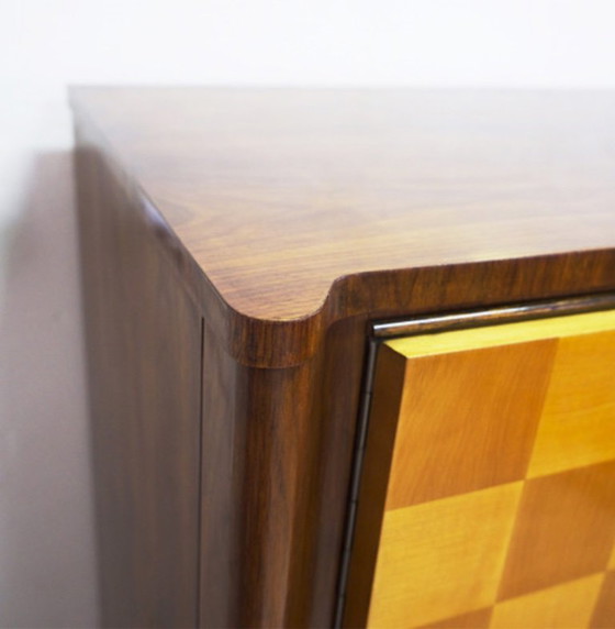 Image 1 of Ladekast van Jindřich Halabala, "Schaakbord"
