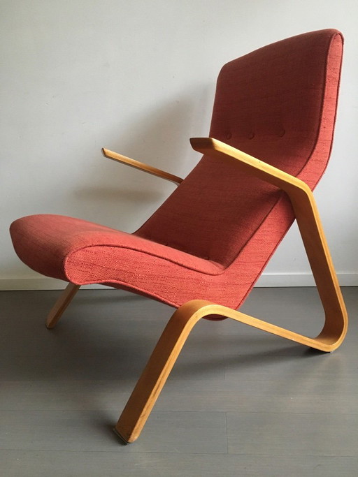 Grasshopper Lounge Chair de Eero Saarinen para Knoll International, años 50