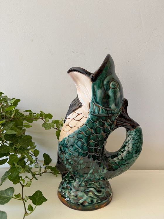 Antique ceramic carafe – Glass & Decanter (photo 4 of 6)