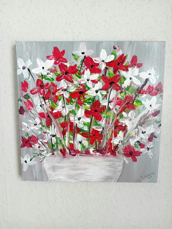 Image 1 of Blumen in der Vase Malerei (6)