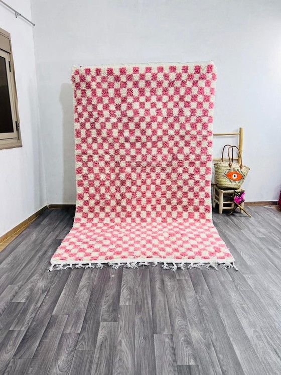 Image 1 of Handgeweven vloerkleed van natuurlijke wol, 2,4/1,6 m