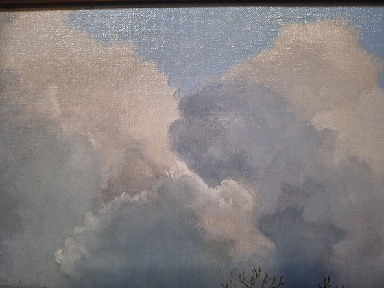 Image 1 of Paisaje invernal Óleo sobre lienzo