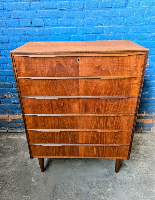 Vintage Teakholz dänische Kommode 1960