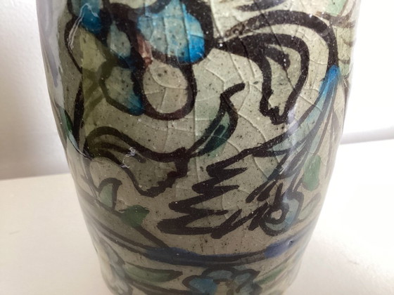 Vase persan antique Qajar – Ceramic (photo 3 of 6)