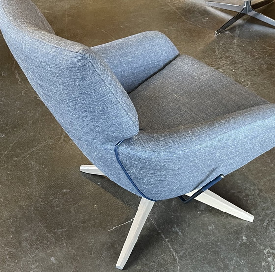 Image 1 of Fauteuil relax Leolux Lloyd avec repose-pieds NEUF