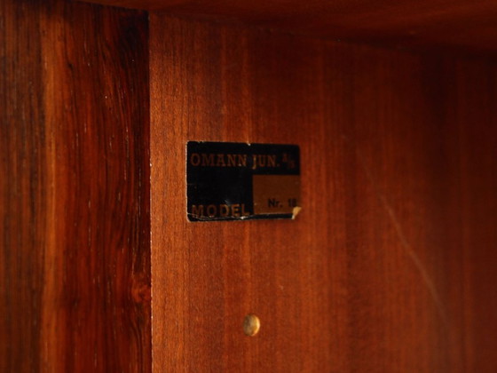 Image 1 of Anrichte aus Palisanderholz, dänisches Design, 1970er Jahre, hergestellt von Omann Jun