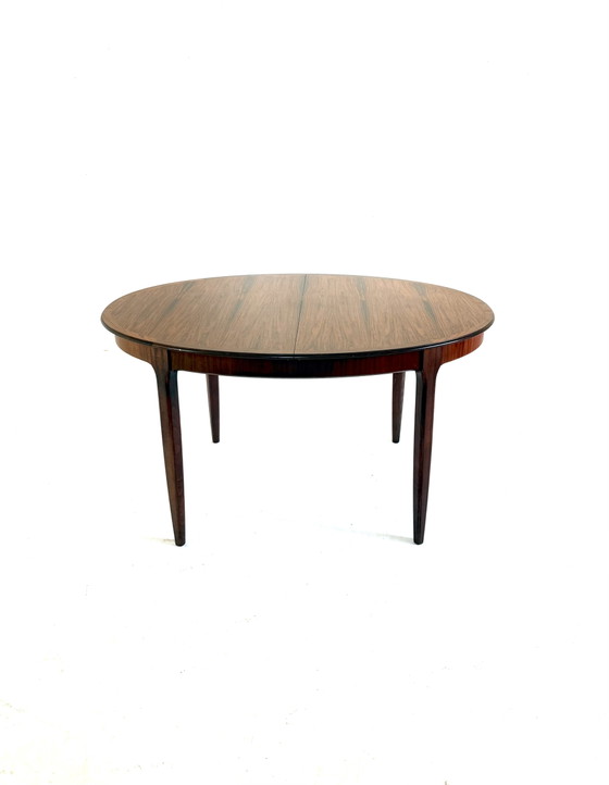 Vintage Rosewood Extendable Dining Table ‘60s – Kondor Möbel-Perfektion, Metal (photo 15 of 15)