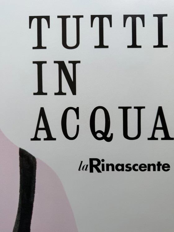 Image 1 of Lora Lamm, Tutti in Acqua para La Rinascente, Impreso en Suiza