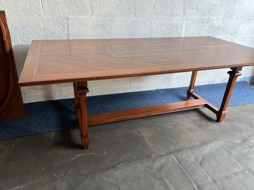 RAC Royal antique cherry wood dining table