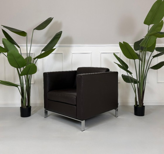 Image 1 of Walter Knoll Foster 500 Armchair Design Leather Brown