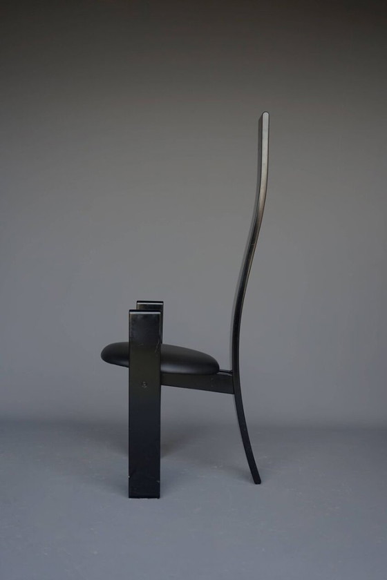 Image 1 of 4x Golem Esstischstühle von Vico Magistretti