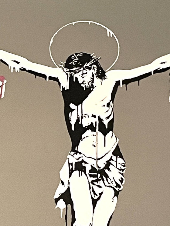 Image 1 of Banksy (1974) - On the Cross