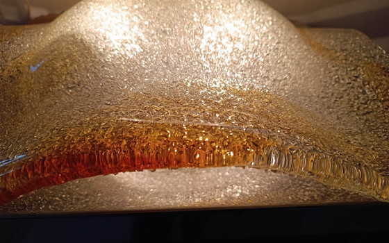 Image 1 of Mazzega Murano Grande Plafoniera 40x40 cm - design Carlo Nason - anni '90