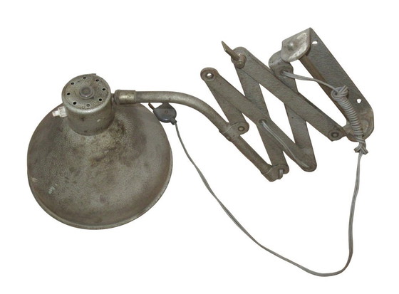 Image 1 of Lampada da parete a fisarmonica per officina, stile industriale, anni '50
