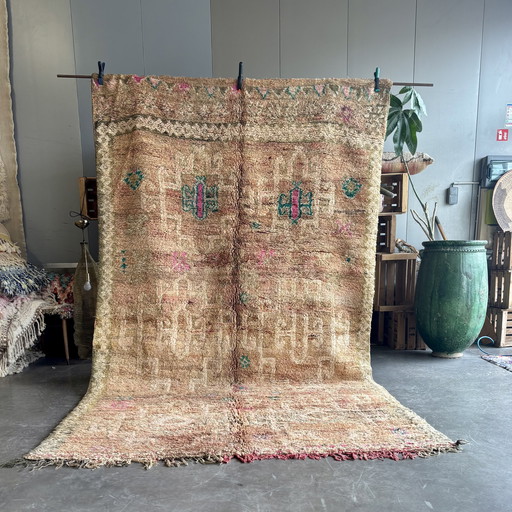 Boho Chic Marokkaans Berber Boujad Vloerkleed