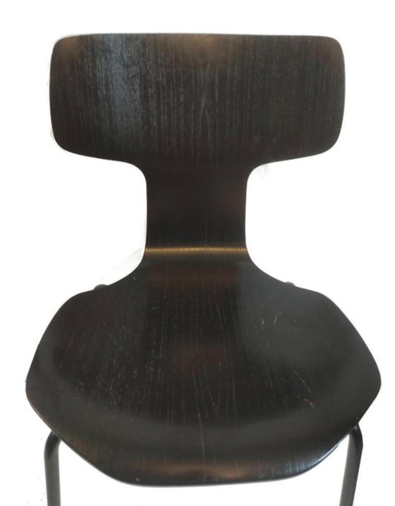 Image 1 of 2x Arne Jacobsen Fritz Hansen 3103 sedia a martello 1965