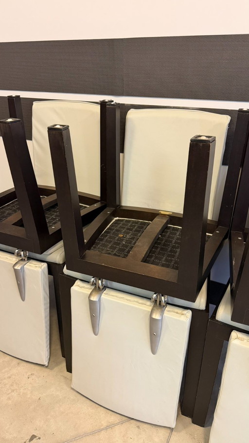 Sedie da pranzo vintage Giorgetti di Massimo Scolari - Set di 8
