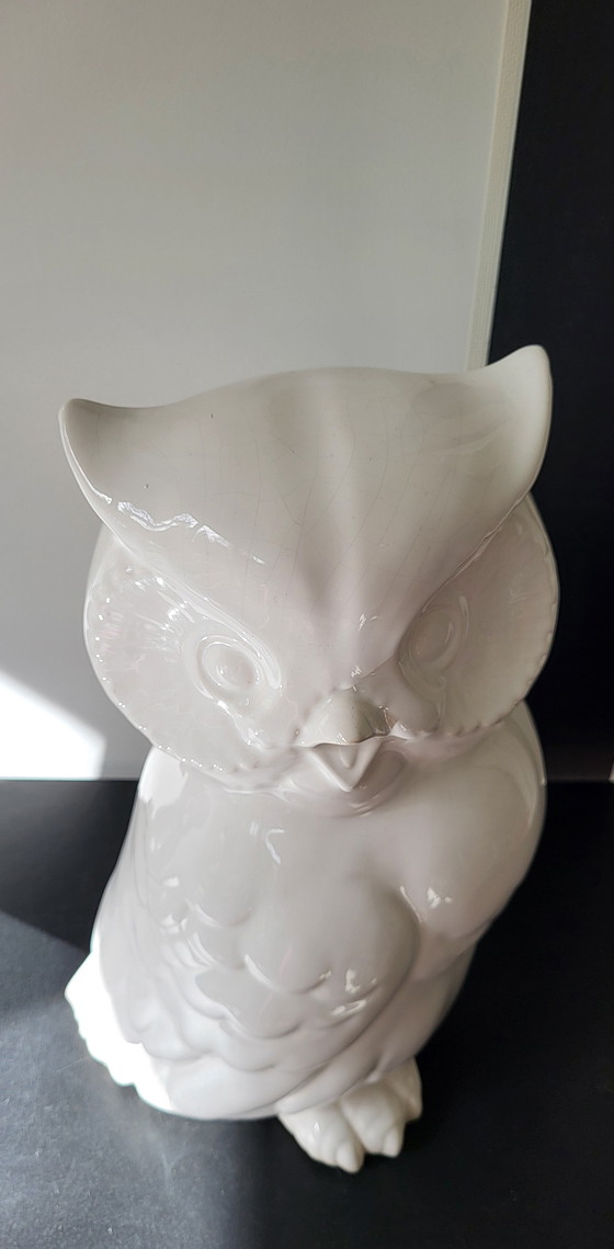 Image 1 of Gufo in ceramica vintage degli anni '70, diventato un oggetto di culto.