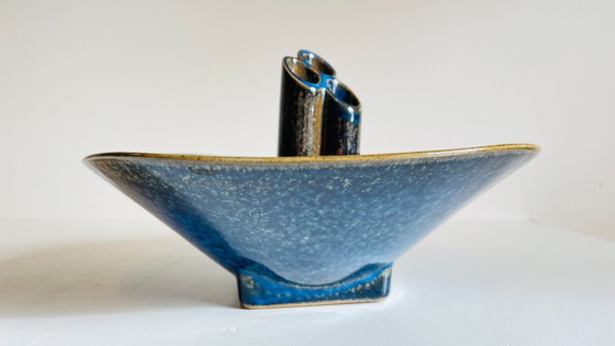 Image 1 of Vaso in ceramica geometrica vintage