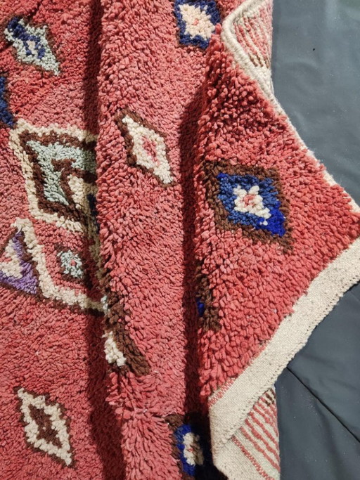 Grande tappeto Mrirt in lana, 3x2 m, tappeto geometrico marocchino