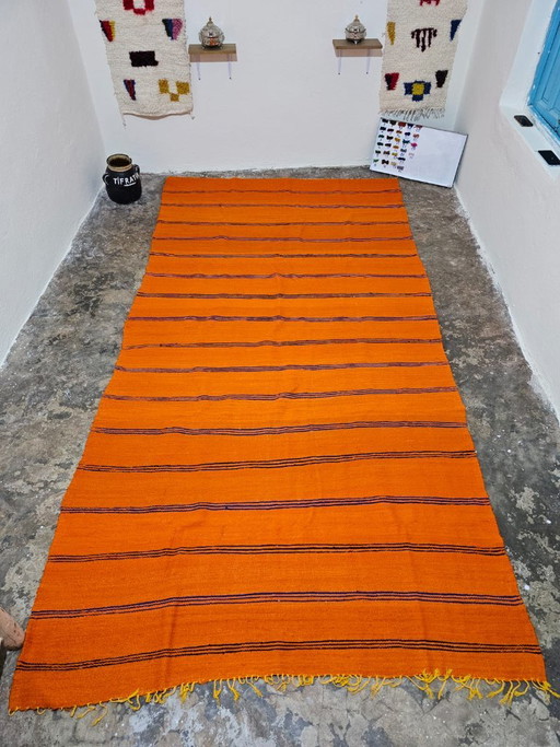 Vintage marokkanischer Kelim-Teppich – Authentischer Charme, 177 cm x 347 cm – vloerkleden en tapijten, Wool (photo 2 of 7)