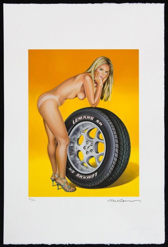 Image 1 of Mel Ramos 'Tyra Tire'