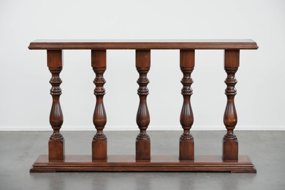 Image 1 of Klassieke side table/ balustrade/ haltafel uit de 20e eeuw