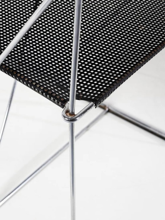 Ensemble de 4 chaises Vintage Nuova X-Line par Niels Jørgen Haugesen pour Magis – Chaises de salle à manger (photo 4 of 5)