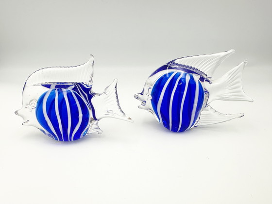 Image 1 of Lote de 3 peces de vidrio soplado