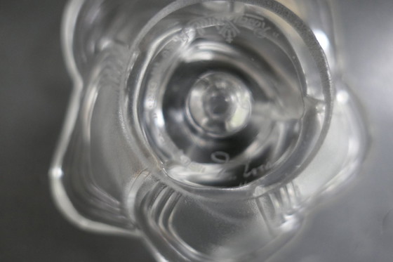 Image 1 of Vintage Rosenthal kandelaar roos kristal Johan van Loon