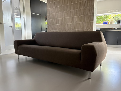Divano design Roels – 3 5 zitsbanken, polished steel, Wool