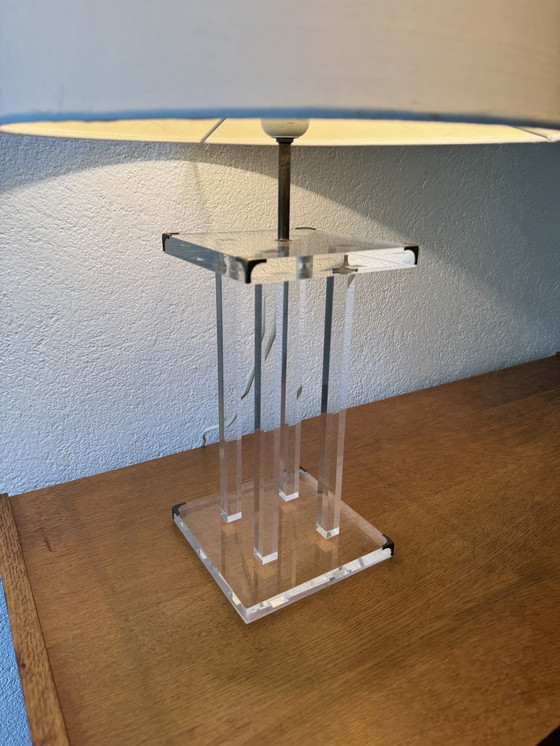 Image 1 of Lampada in plexiglas David Lange anni &#39;70