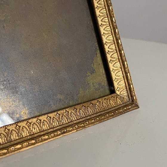 Image 1 of Cornice portafoto in bronzo in stile Luigi XVI del XIX secolo